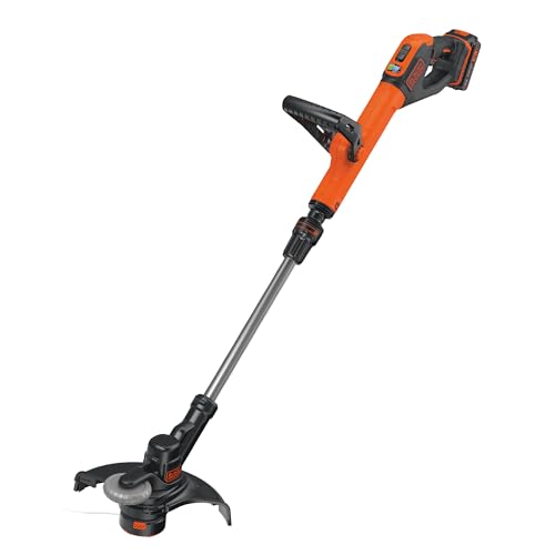 Black+Decker Rasentrimmer mit Akku Rasenkantenschneider...