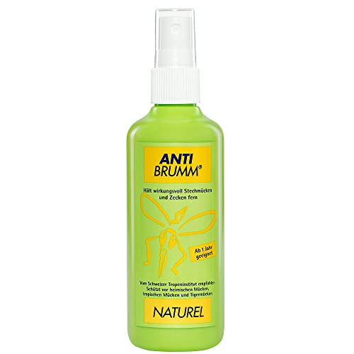 Anti Brumm® Naturel, Mückenspray mit Eucalyptus citriodora...