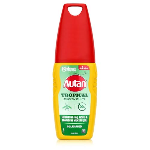 Autan Tropical, Mückenschutz, Pumpspray, 1er Pack (1 x 100...