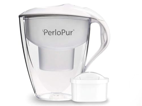 PerloPur Wasserfilter Astra (weiß) - mit 1 unimax...