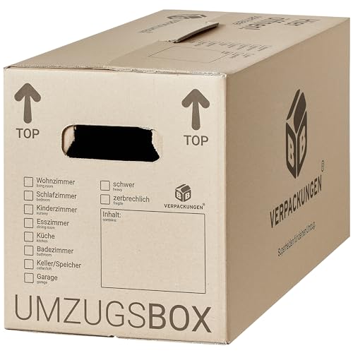 BB-Verpackungen 25x Umzugskartons UMZUGSBOX 632 x 288 x 330...