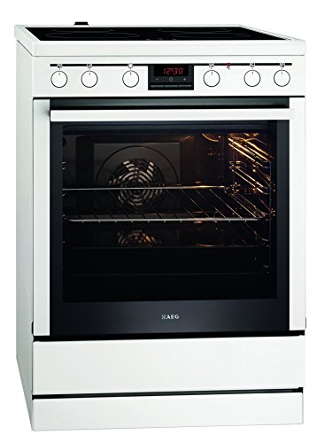AEG 40006VS-MN Freistehender Elektroherd / 60 cm Backofen...