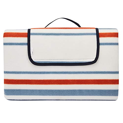 Amazon Basics Picknickdecke, campingdecke mit wasserdichter...