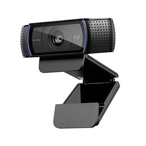 Logitech C920 HD PRO Webcam, Full-HD 1080p, 78° Sichtfeld,...