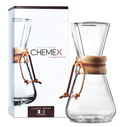 Chemex Drip Coffee Maker 1 -3 Cup