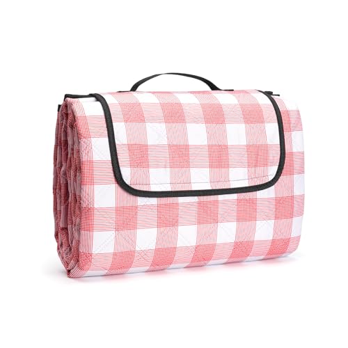 Oak & Tea Picknickdecke 200 x 200 cm, wasserdicht &...