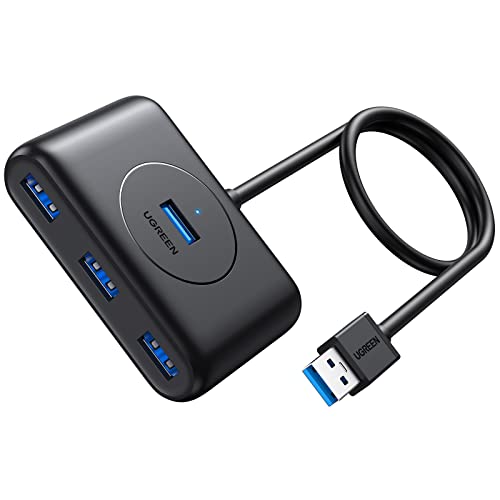 UGREEN 4 Port USB Hub für USB Verlängerung mit 1M langem...
