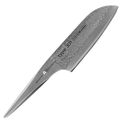 Chroma Hammerschlag Messer Type 301, universelles Santoku...