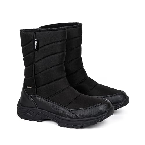 HEYO Herren Schneestiefel Warme Winterstiefel Trekkingschuhe...