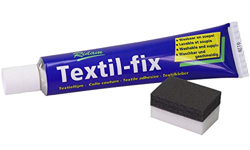 Ridam Textilkleber Fix 50ml waschbar und geschmeidig...