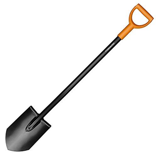 Fiskars Gärtnerspaten für harte, steinige Böden, Spitz,...