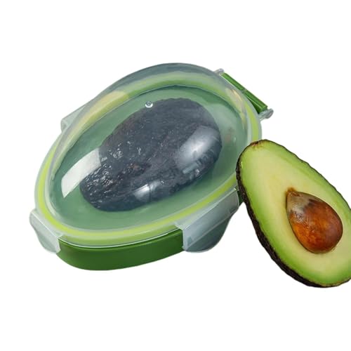 Halb Avocado Lagerbehälter,Lecksicher stapelbare...
