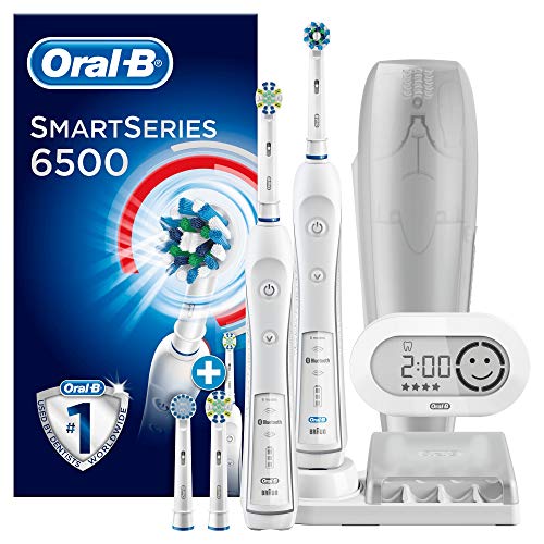 Oral-B PRO 6500 SmartSeries Elektrische Zahnbürste, mit...