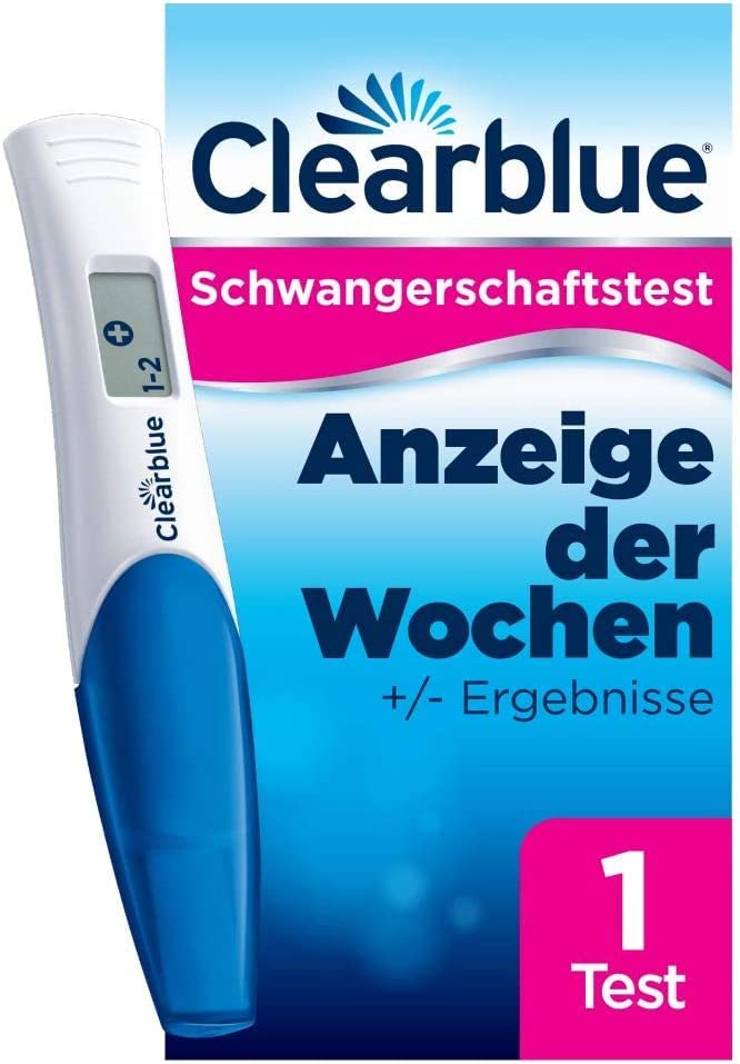 Clearblue Schwangerschaftsfrühtest mit Wochenbestimmung und...