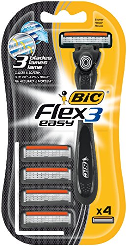 BIC Flex 3 Hybrid Rasierer Set Männer, 3 Klingen, 1...