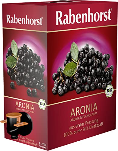 Rabenhorst Aronia Bio-Muttersaft 3 Liter BiB, 1er Pack (1 x...