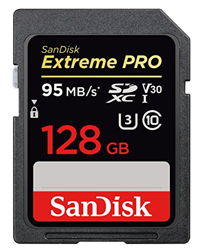 SanDisk Extreme PRO 128 GB SDXC Speicherkarte bis zu 95...