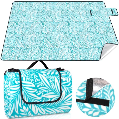 JAMATA Picknickdecke, Campingdecke 200x200cm,Tragbare...