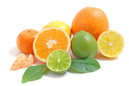 Vitamin C - Zitrusfrüchte